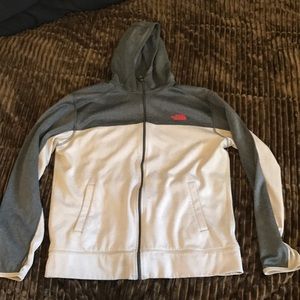 North face zip up jacket